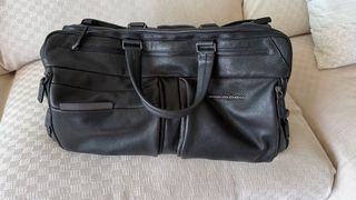 Piquadro - Maleta de mano piel negra