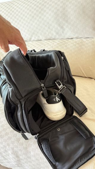 Piquadro - Maleta de mano piel negra