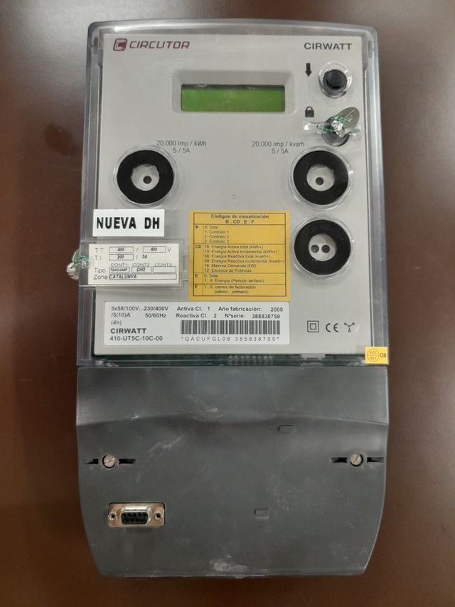 Contador trifásico CIRCUTOR - CIRWATT.