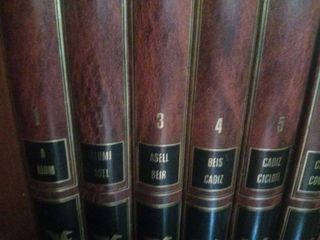 Libros antiguos enciclopedia