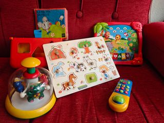 Pack juegos bebés: juguetes educativos