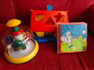 Pack juegos bebés: juguetes educativos