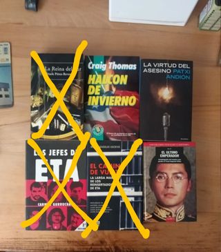 Pack de varios libros