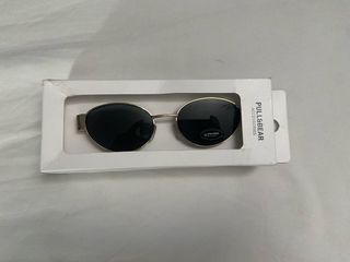 Gafas Pull&Bear redondas doradas