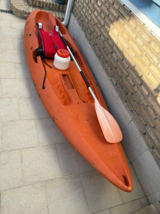 Kayak individual naranja