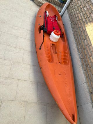 Kayak individual naranja