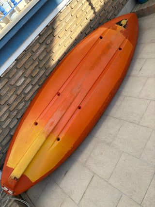 Kayak individual naranja