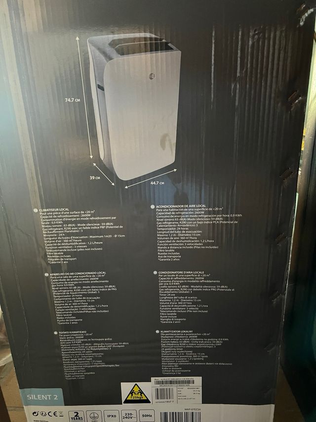 Aire acondicionado portátil - Climatizador