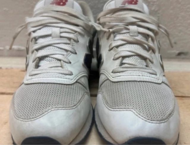 New Balance 500 - Scarpe sportive bianche e blu