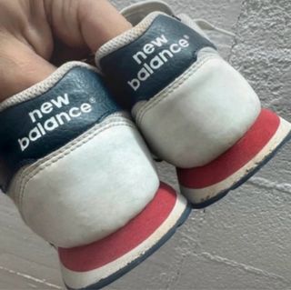 New Balance 500 - Scarpe sportive bianche e blu