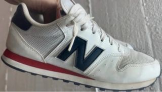 New Balance 500 - Scarpe sportive bianche e blu