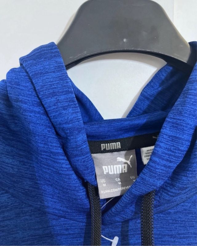 Sudadera Puma azul talla M