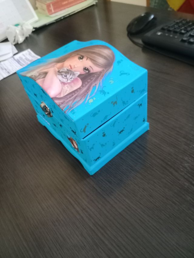 Joyero TopModel infantil azul