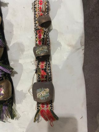 Campane mucca vintage 3pz