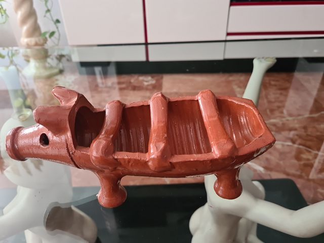 Cerdo barro - Macetero