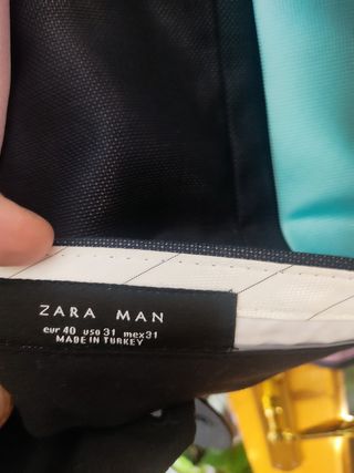Traje Zara Man gris talla M