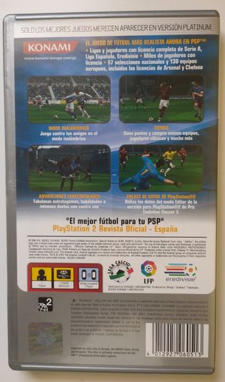 PES 5 (Pro Evolution Soccer 5) PSP