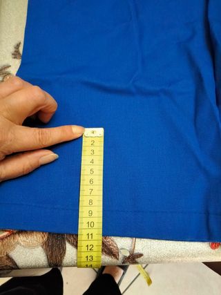 Tuta lavoro uomo blu-arancione