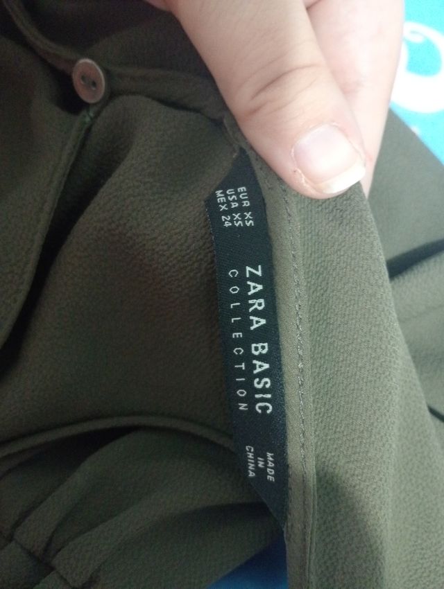 Mono largo Zara - Verde caqui