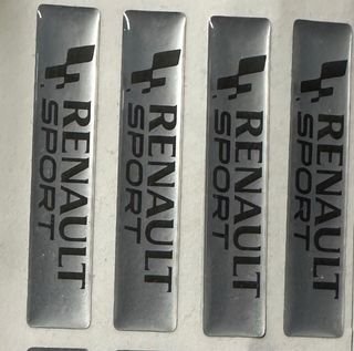 Pegatinas gota de resina Renault Sport