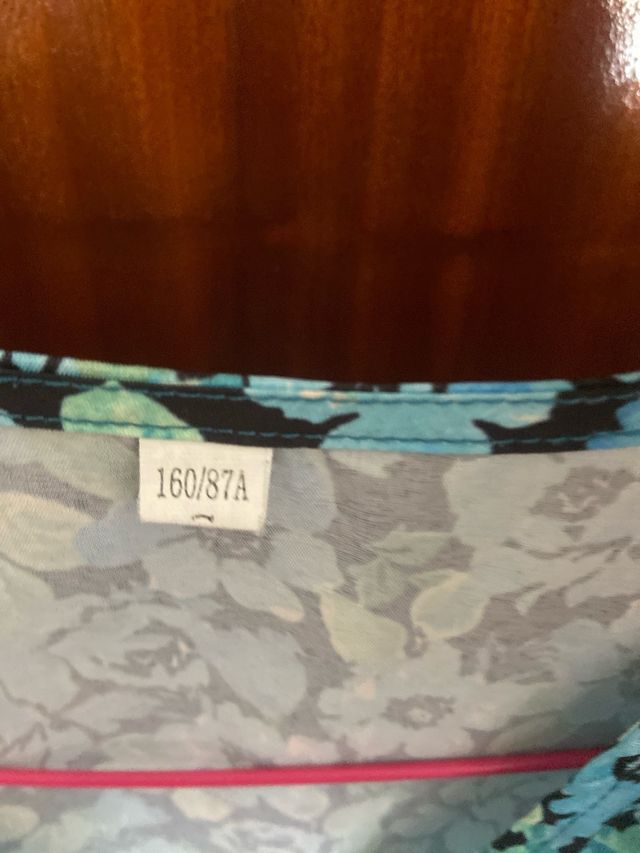 Vestido Shein estampado flores - M