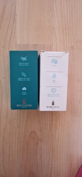 Perfumes Enchanted y Borealia (my soul, shore)