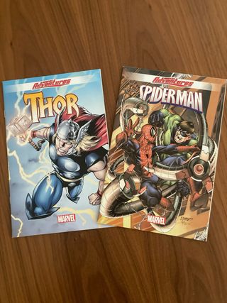 Spiderman, Un Gran Poder ...
Thor, El dios del tru