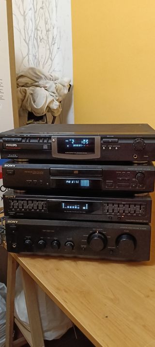 Equipo música Sony & Philips