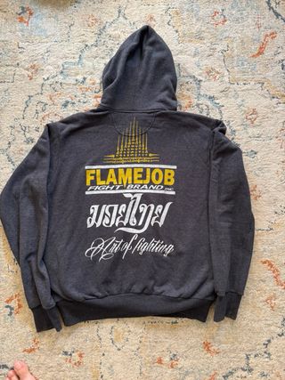 Sudadera Muay Thai Gris