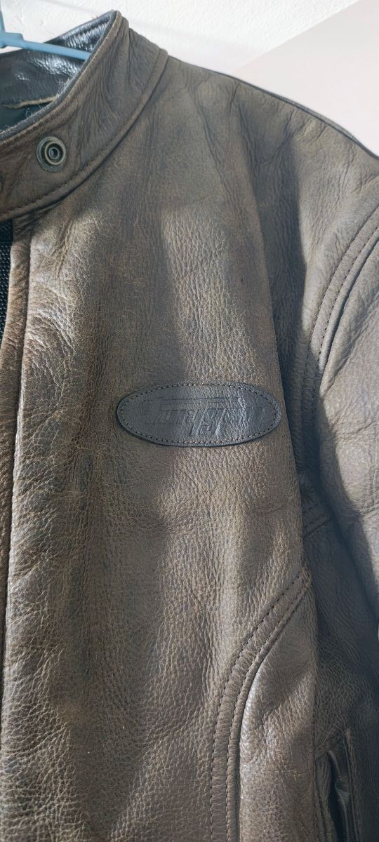 Chaqueta moto Furigan cuero