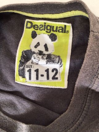 Camiseta Desigual niño 11-12 años