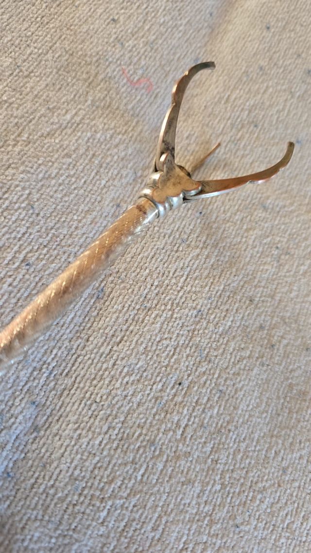 Pinze per ghiaccio in metallo vintage