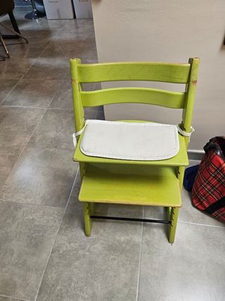 Trona infantil evolutiva verde
