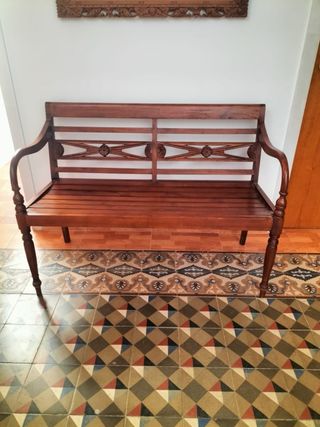 Banco madera vintage