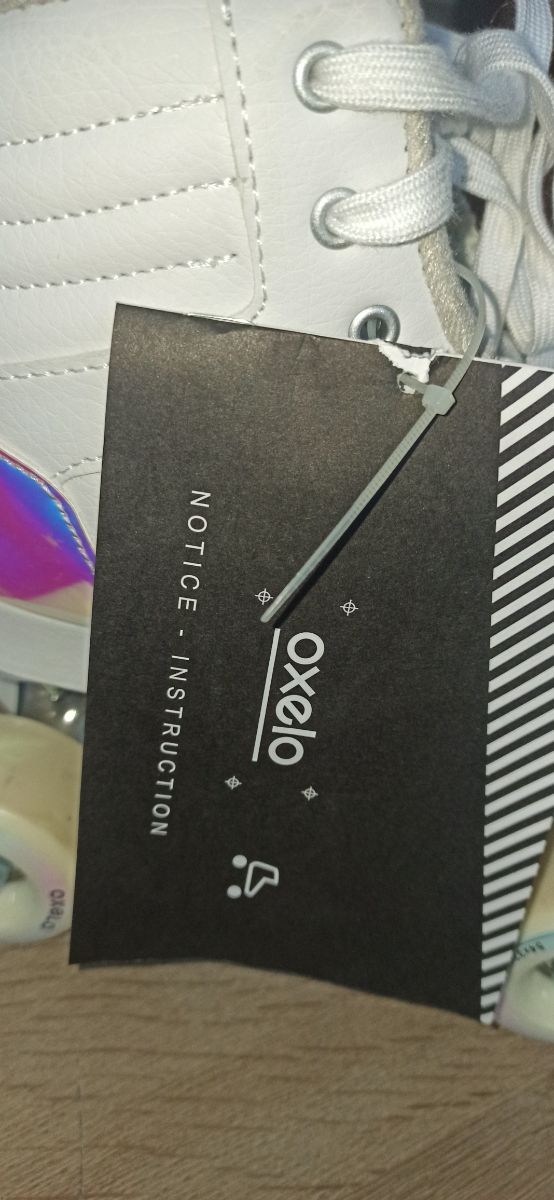 Patines Oxelo 4 ruedas - Blancos