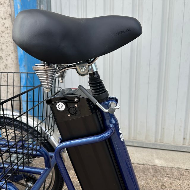 Triciclo eléctrico azul Rodars