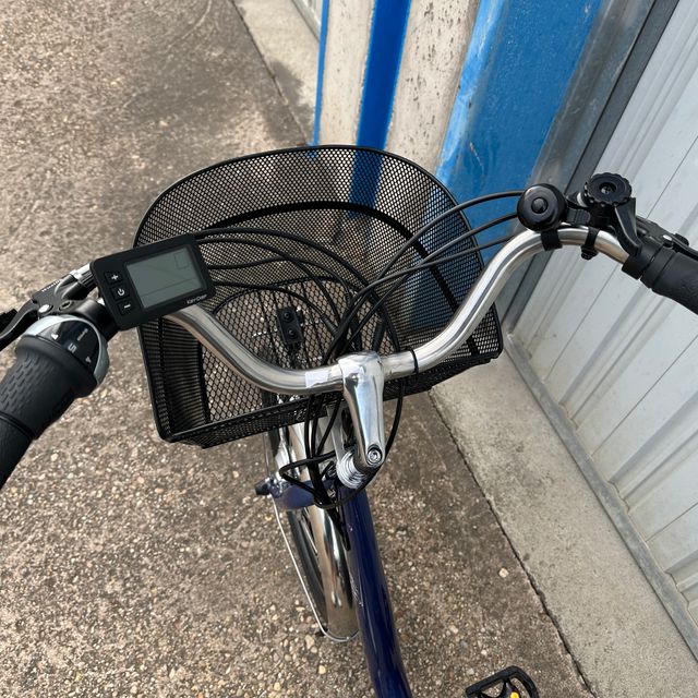 Triciclo eléctrico azul Rodars