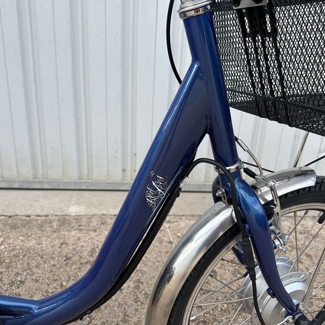 Triciclo eléctrico azul Rodars