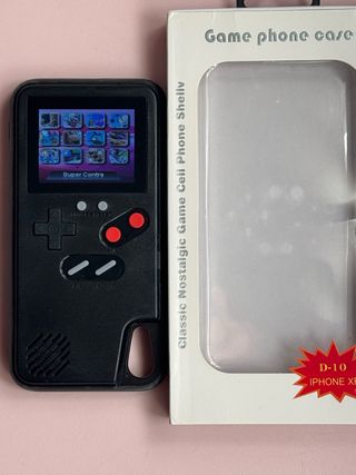 Funda iPhone con juegos retro