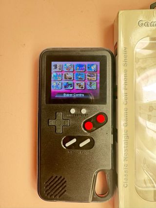 Funda iPhone con juegos retro