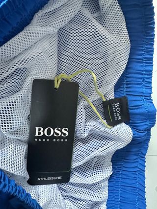 Pantaloncini BOSS blu uomo