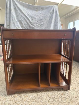 Mueble TV madera marrón