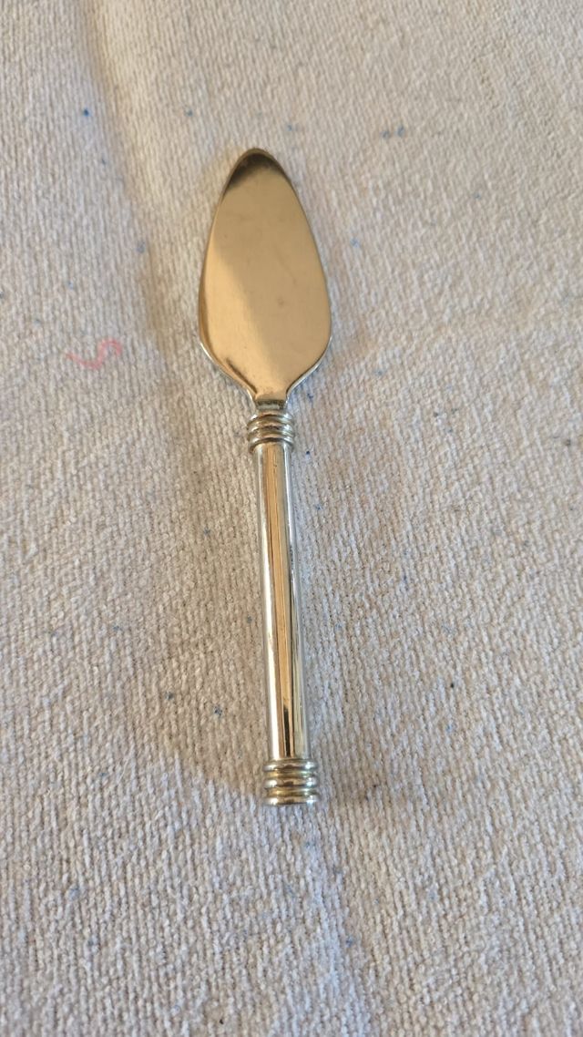 Coltello da formaggio vintage in argento