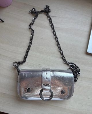 Kate Wallet Zadig plateado imit