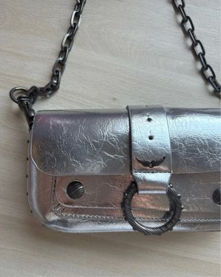 Kate Wallet Zadig plateado imit