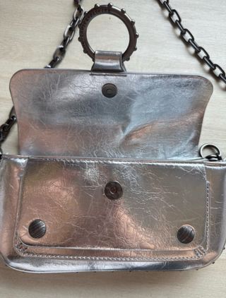 Kate Wallet Zadig plateado imit