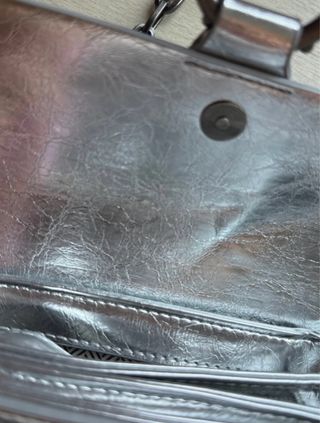 Kate Wallet Zadig plateado imit