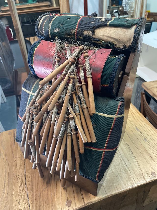 Vecchio set di rotoli