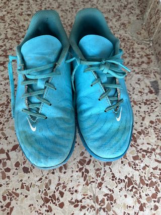 Zapatillas Nike Fútbol - Azul