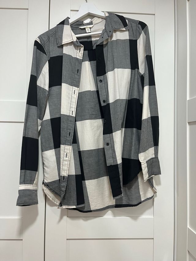 Camisa cuadros H&M XS